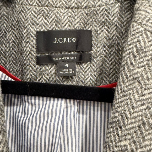 J. Crew Gray Sommerset Blazer - Picture 3 of 4